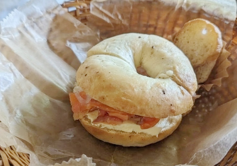 中野郷 ベーグルサンド