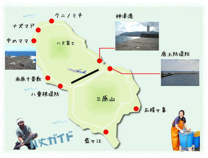 八丈島釣り場